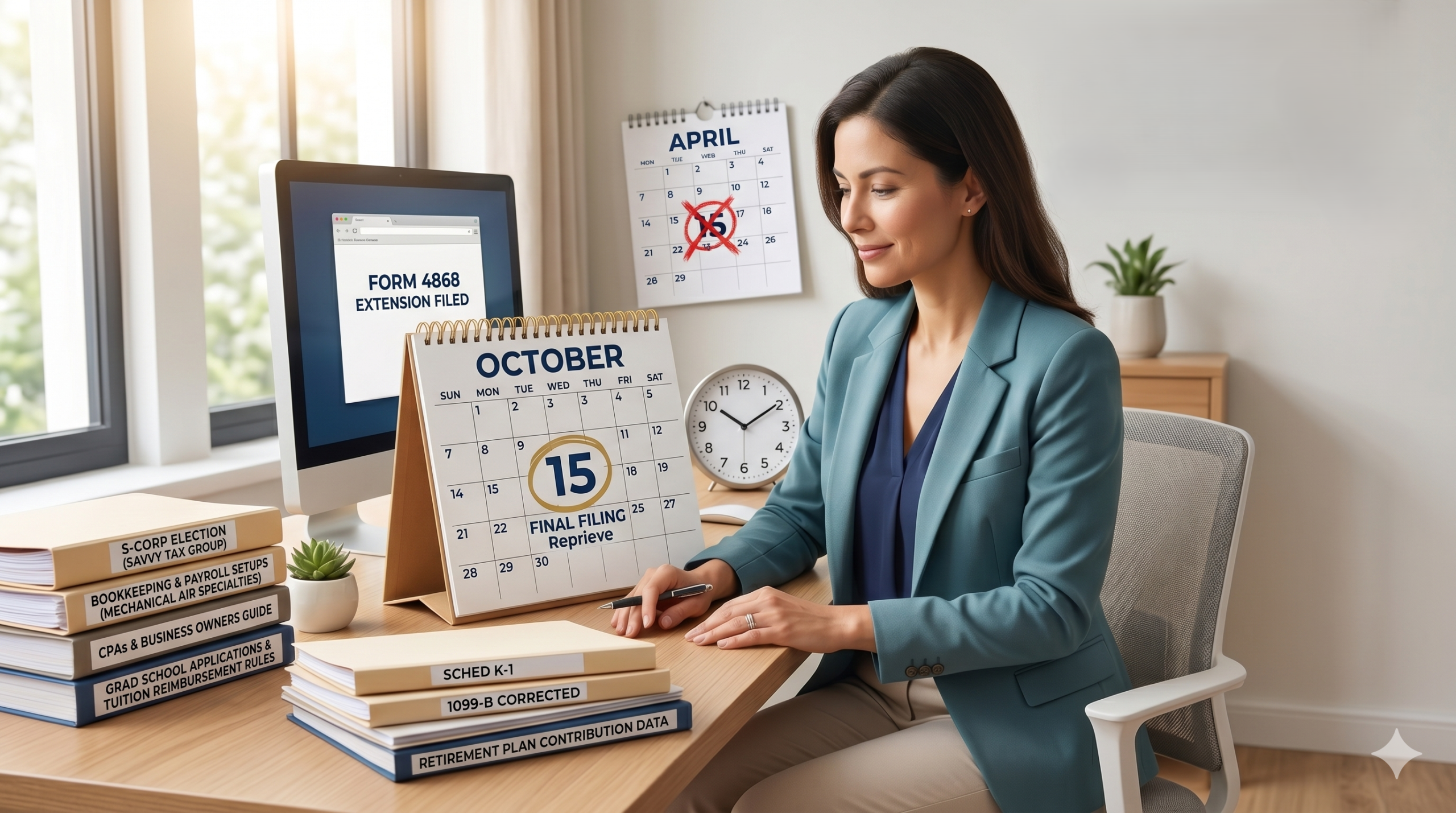 Why Filing a Tax Extension is the Smartest
Move You Can Make This Year