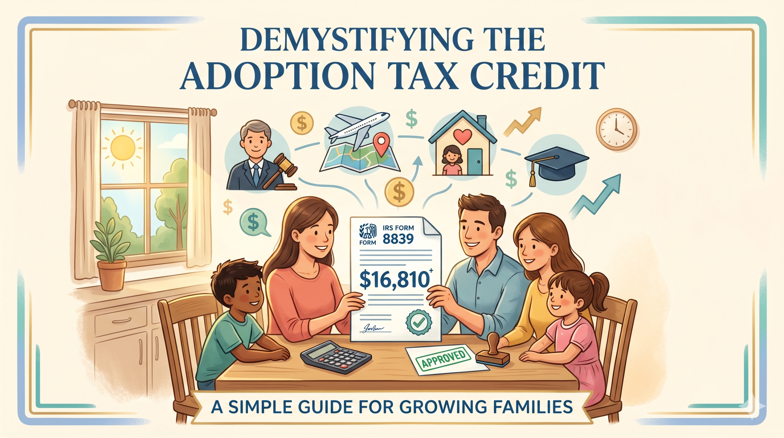 Demystifying the Adoption Tax Credit:
A Simple Guide for Growing Families