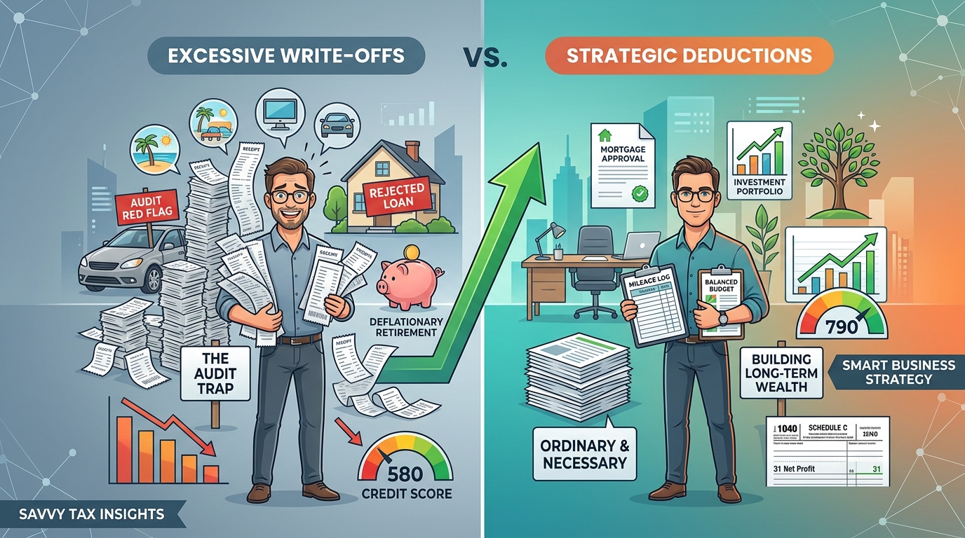 The “Write-Off” Myth: 4 Reasons Why Deducting Everything Could Cost Your Small Business Big