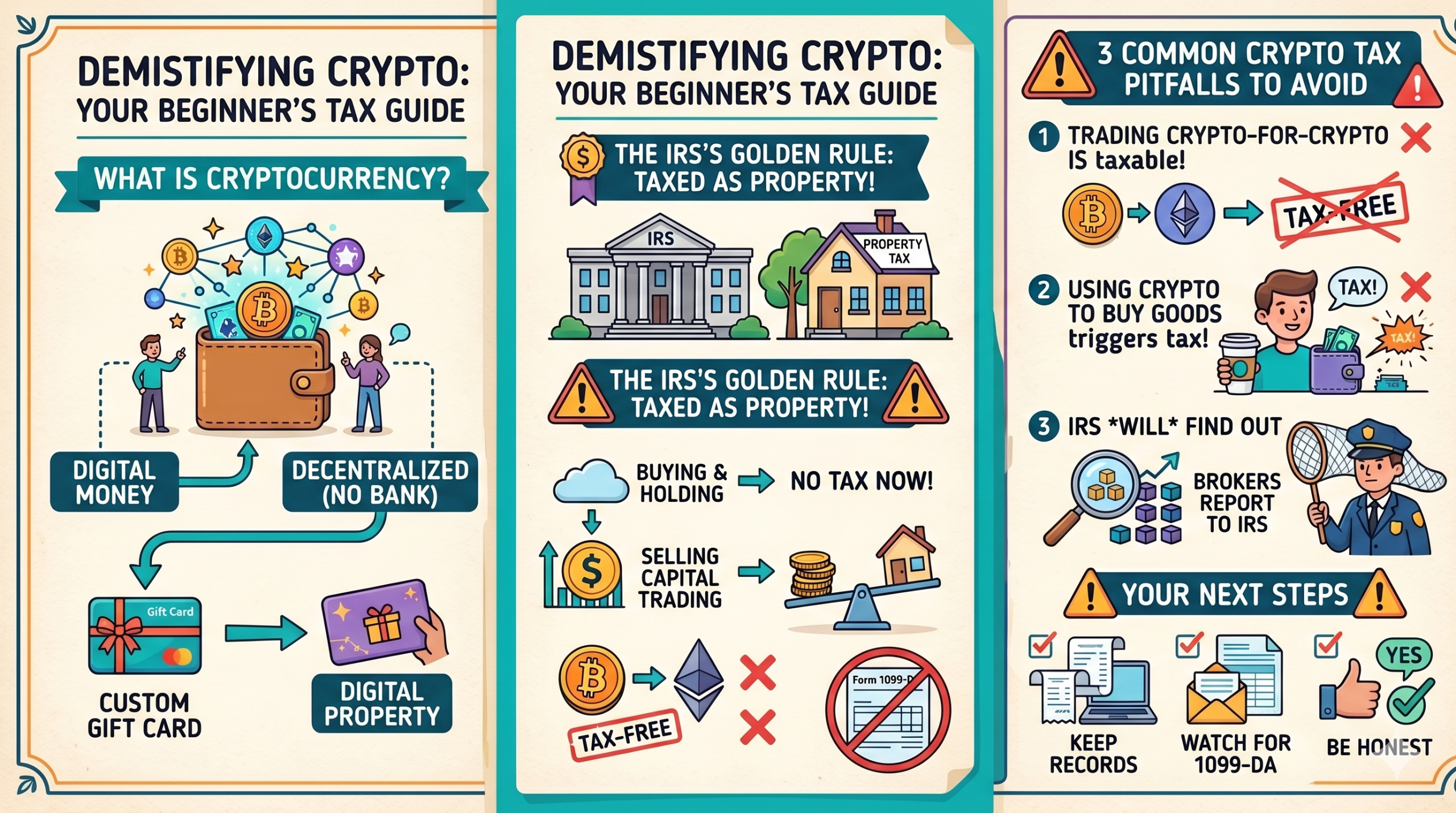 Cryptocurrency and Your Taxes: A Simple Guide for Everyday Investors